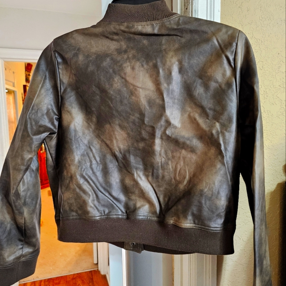 Madden Girl Brown Bomber Jacket